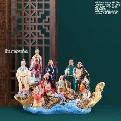 TƯỢNG BÁT TIÊN QUÁ HẢI - HÀNG THỦ CÔNG